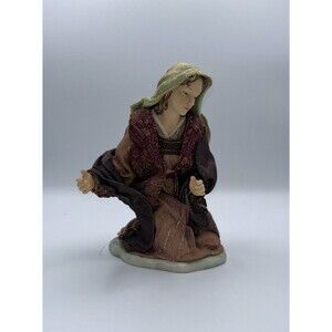 VTG Member's Mark Christmas Nativity 8" Mary Figurine Replacement Cloth EUC